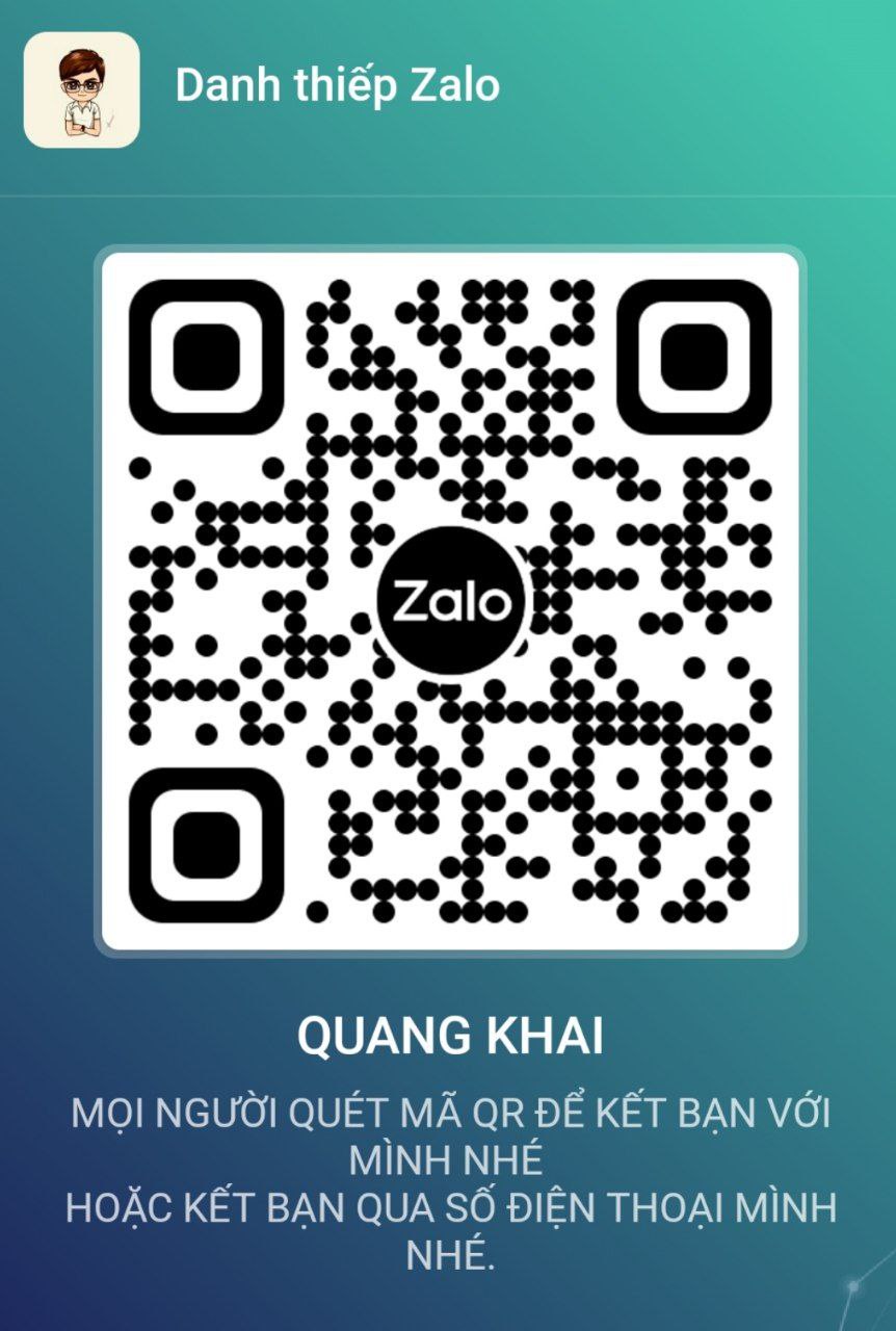 Mã QR Zalo